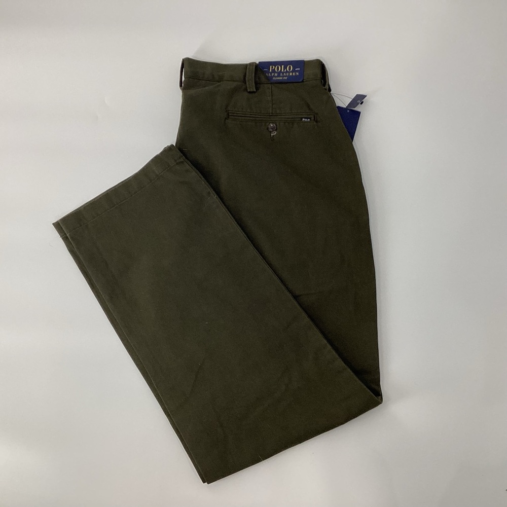 Polo Ralph Lauren Green Straight Pants Jeans 38X30 NWT